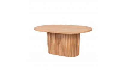 FİTİLLİ MASA OVAL - KAYIN 140 CM