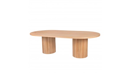 FİTİLLİ MASA OVAL - KAYIN 200 CM