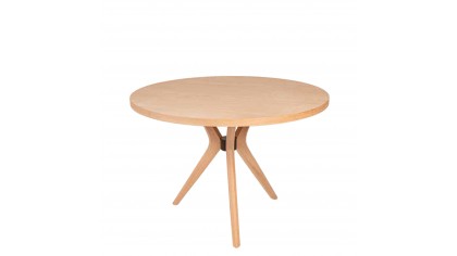 FİRUZE MASA - KAYIN 120 CM ÇAP